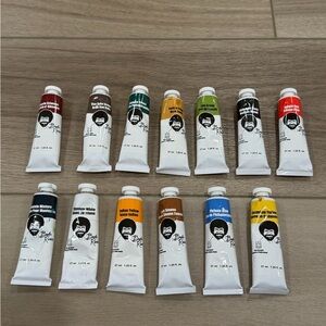 Bob Ross Oil Paint Lot 13 Tubes 37ml Mostly Full READ